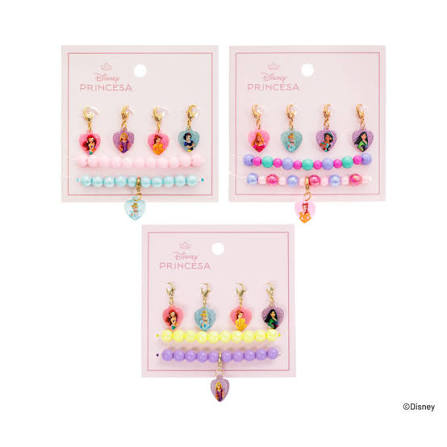 KIT PULSERAS INTERCAMBI PRINCESAS